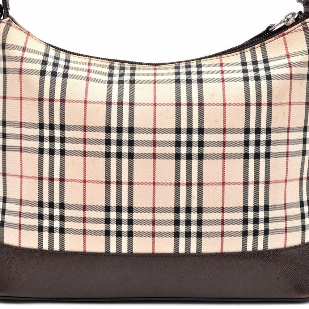 Authentic Burberrys Nova Check Pattern Shoulder Ba - Picture 3 of 10